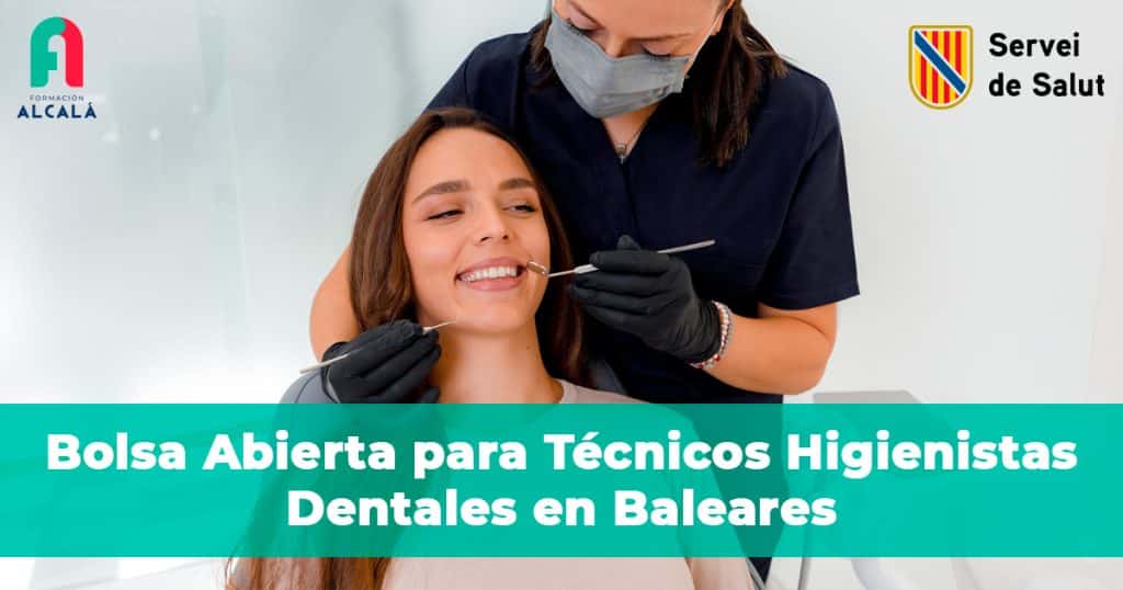 Bolsa abierta para Técnicos Higienistas Dentales