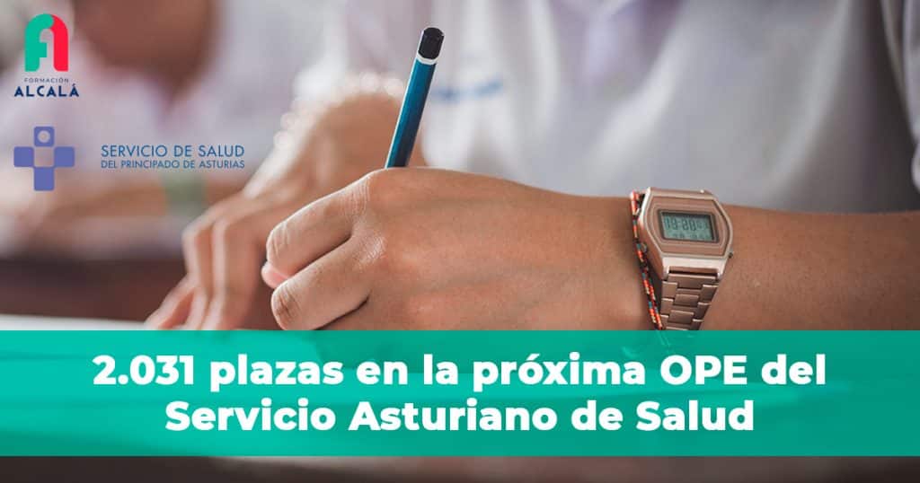 2.031 plazas en la OPE del SESPA para 2025