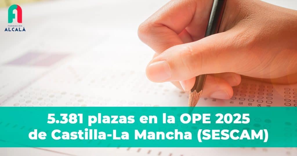 5.381 Plazas en la OPE 2025 del Sescam